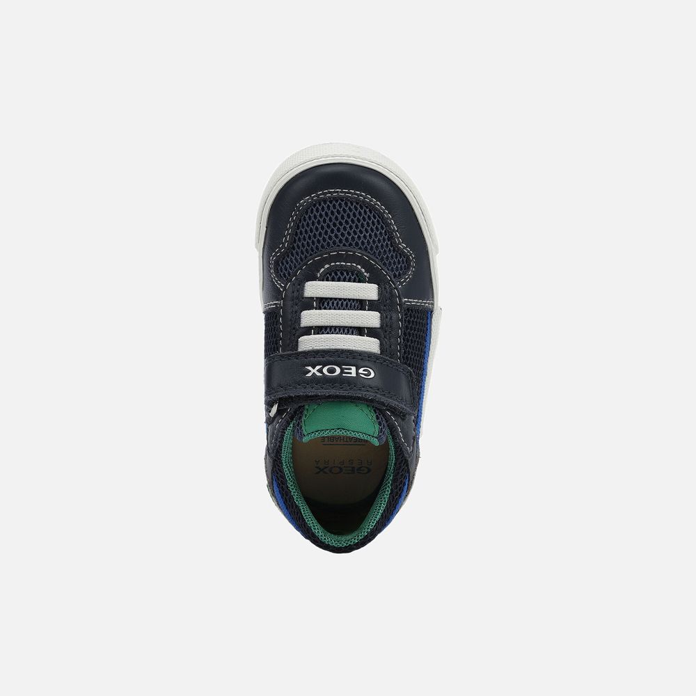 Geox Sneakers Navy Kilwi Boy - Geox Baby Shoes - BPHCEL782